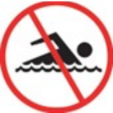 No Swimming