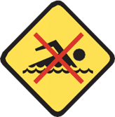 Swimming Not Advised